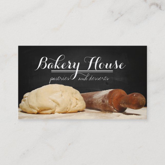 Pastry/Bakery/Pastry chef/Bakery Store Business Card (Front)