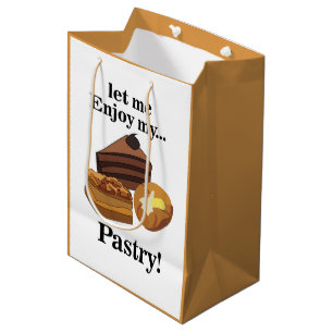 Pastry Baking Bakery Chef Medium Gift Bag