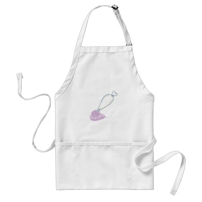 Pastry Chef Bag Bakery Cake Decorating Standard Apron (Front)