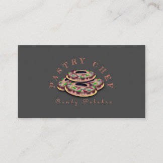 Pastry Chef Bakery Baking Business Card
