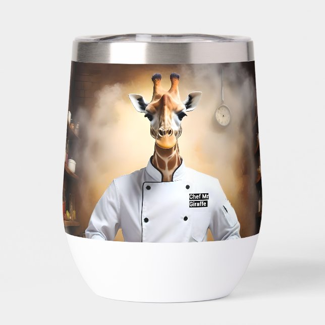 Pastry Chef Giraffe: Reaching New Heights, (Back)