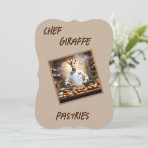 Pastry Chef Giraffe: Reaching New Heights, Card