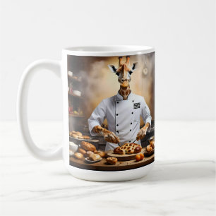 Pastry Chef Giraffe: Reaching New Heights, Coffee Mug