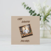 Pastry Chef Giraffe: Reaching New Heights,