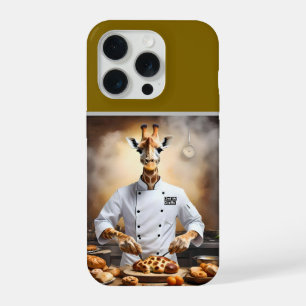 Pastry Chef Giraffe: Reaching New Heights, iPhone 15 Pro Case
