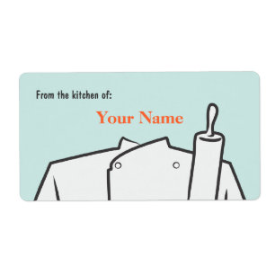 Pastry Chef Label