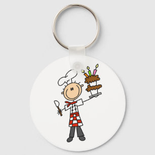 Pastry Chef Tshirts and Gifts Key Ring
