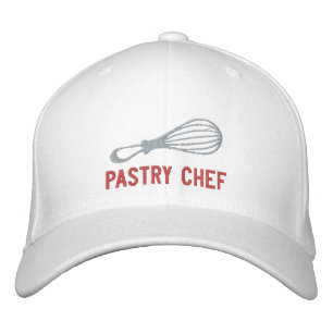 Pastry Chef Whisk Embroidered Cap