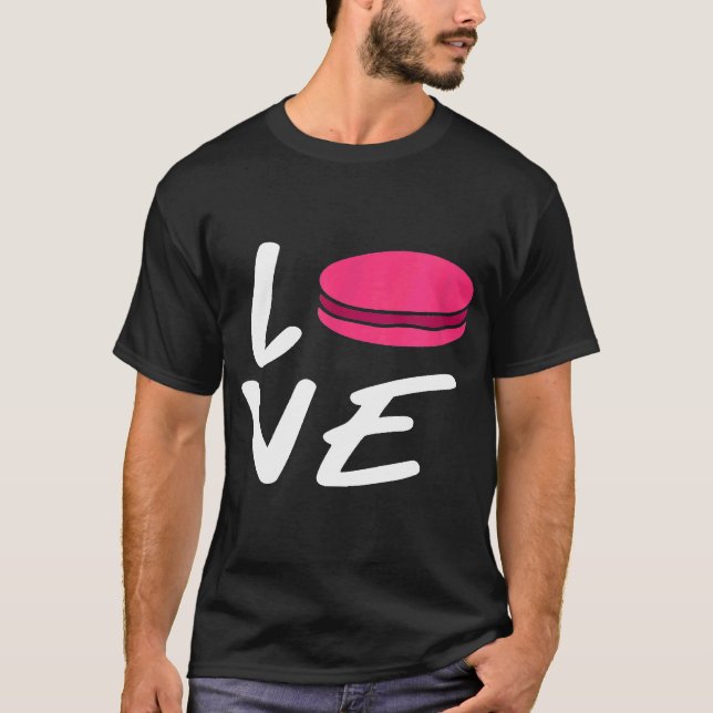 Pastry  French Macaron T Shirt (Front)