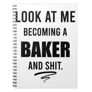 Pastry Futur Chef Graduation Baker Graduation Notebook