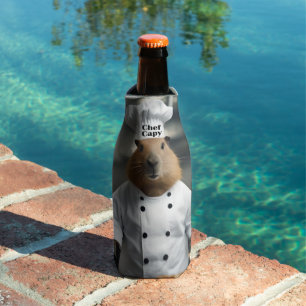 Pastry Prowess: The Culinary Capybara Bottle Cooler