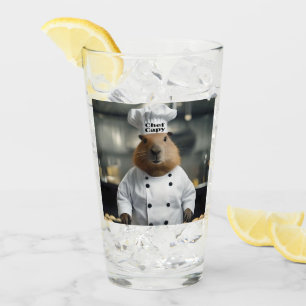 Pastry Prowess: The Culinary Capybara Glass