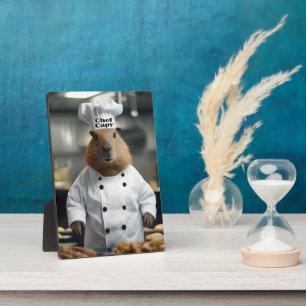 Pastry Prowess: The Culinary Capybara Plaque