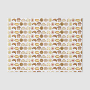 Pastry Tray Croissant Danish Muffin Baked Goods Tissue Paper