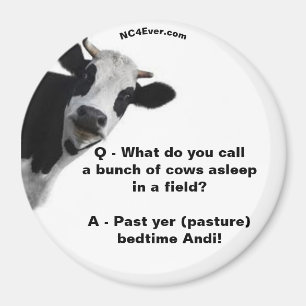 Pasture bedtime Andi fun magnet