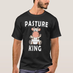 Pasture King Baby Cow Calf With Diapers T-Shirt