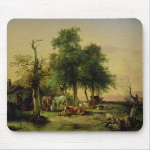 Pasture land mouse pad