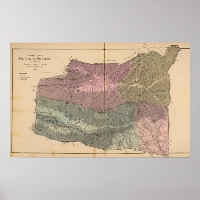 Pastures, Augusta County Poster (Front)