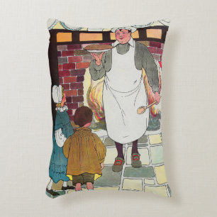 Pat-a-cake, pat-a-cake, Baker's man Decorative Cushion
