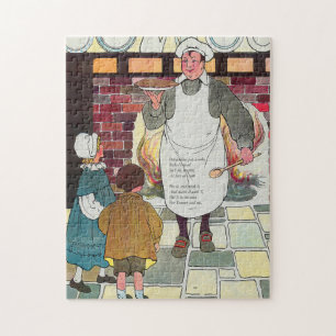 Pat-a-cake, pat-a-cake, Baker's man Jigsaw Puzzle