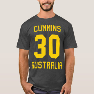 Pat Cummins 30 Australian Cricket Jersey T-Shirt