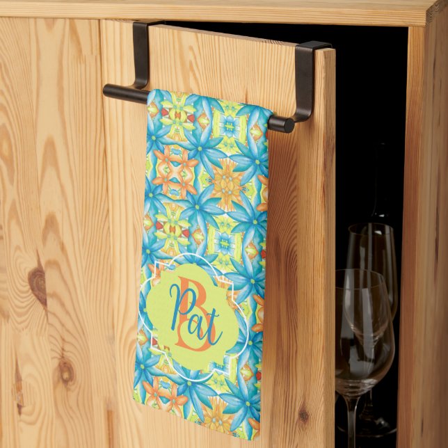 Pat Mosaic Kitchen Towel (Thirds Fold)