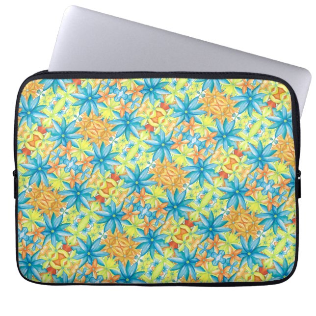 Pat Mosaic Laptop Sleeve (Front)