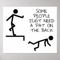 Pat on the Back Funny T-shirt