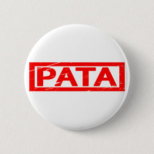 Pata Stamp 6 Cm Round Badge