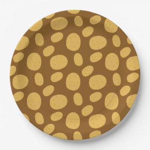 Patacas Paper Plate