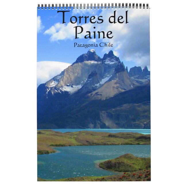 patagonia chile calendar (Cover)