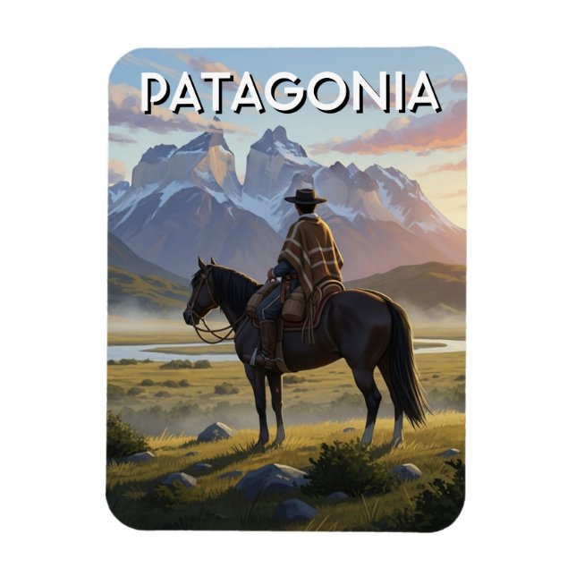 Patagonia Chile Magnet (Vertical)