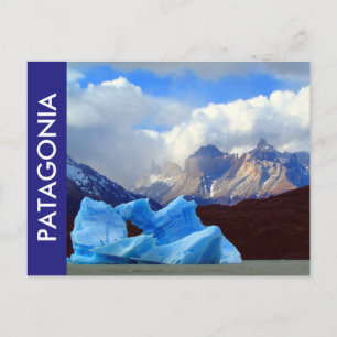 patagonia lago grey postcard