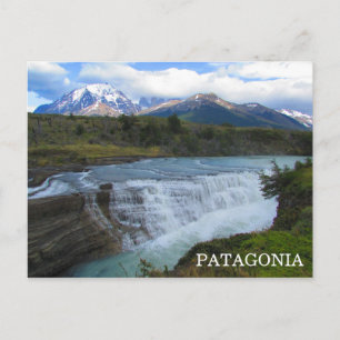 patagonia mountain waters postcard
