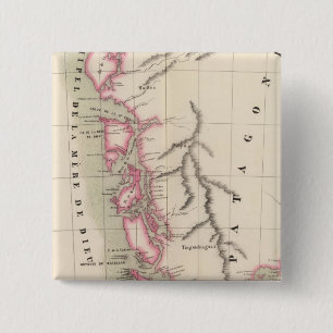 Patagonia, South America 40 15 Cm Square Badge
