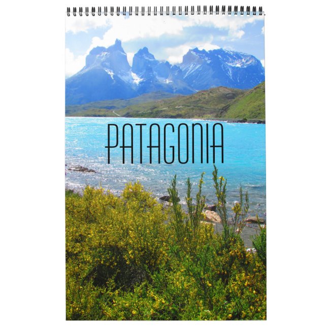 patagonia south america calendar (Cover)