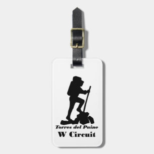 Patagonia - Torres del Paine - W Circuit - Hiking  Luggage Tag