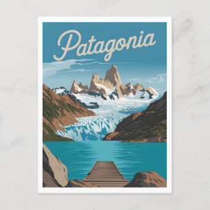Patagonia Vintage Postcard