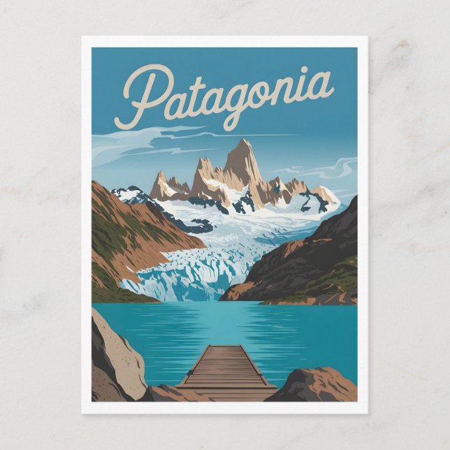 Patagonia Vintage Postcard (Front)
