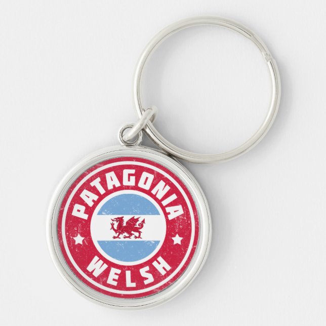 Patagonia Welsh Flag Key Ring (Front)