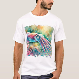 Patagonian squid 310724AREF101 - Watercolor T-Shirt
