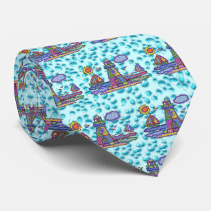 Patch lighthouse  tie