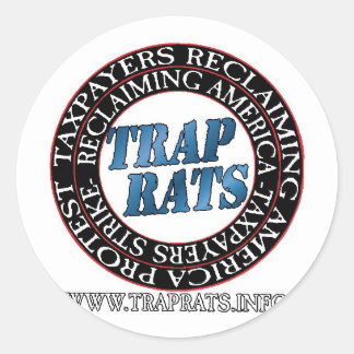 patch logo classic round sticker