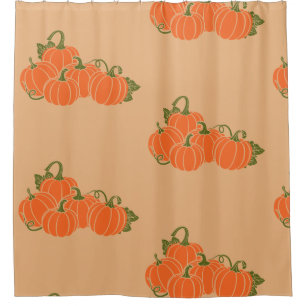 Patch of Pumpkins Shower Curtain