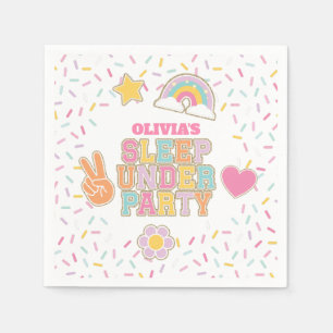 Patch Preppy Sleep under Birthday Napkin