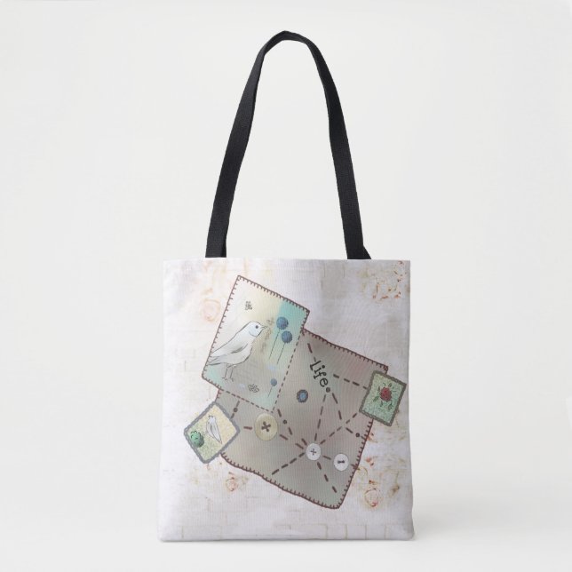 patch tote bag (Front)