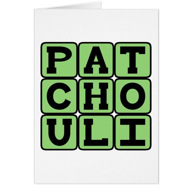 Patchouli, Hippie Oil (Front)