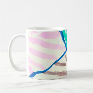 patchwork background with different patterns coffee mug
