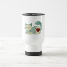 Patchwork Chill Cat Mug