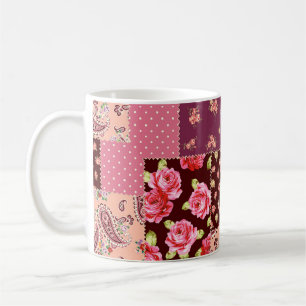 Patchwork Cute Seamless Pattern Coffee Mug